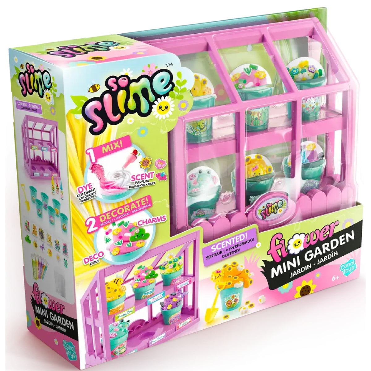 So Slime Flower Mini Garden