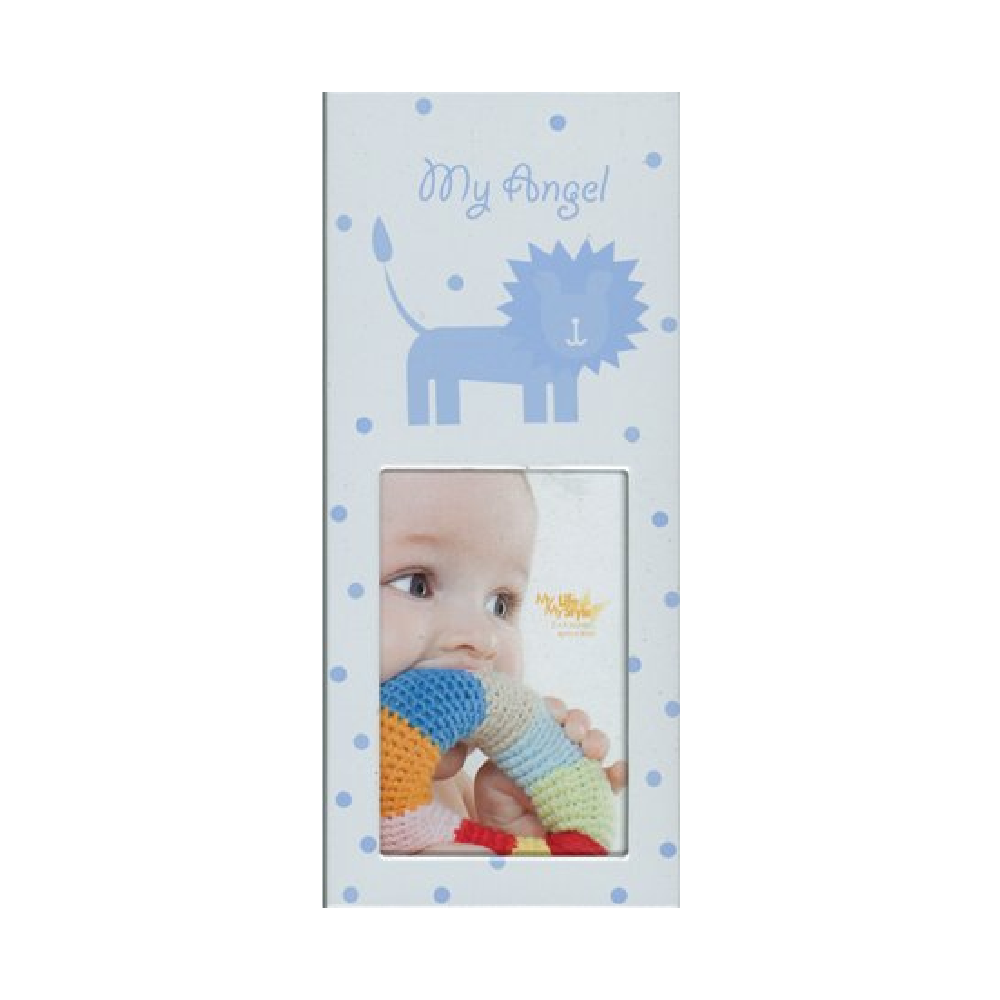 Metal Photo Frame Blue Boy My Angel