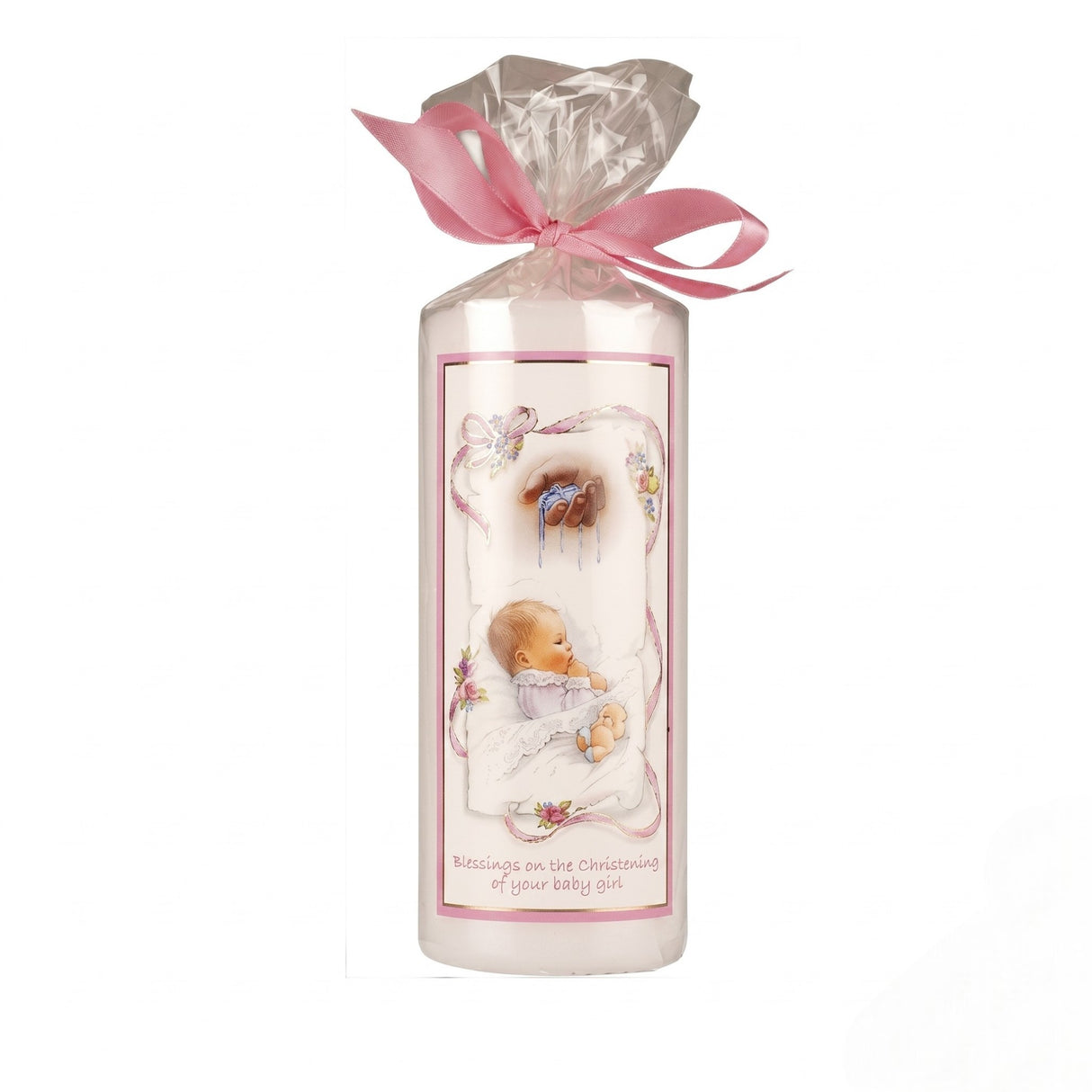 Christening Candle Girl 6 Inch