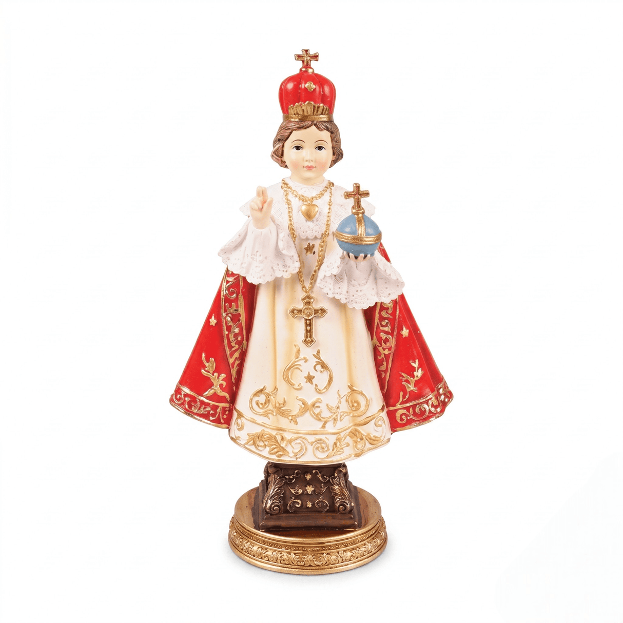 Renaissance Child Of Prague Statue 8 Inch - ORNAMENTS - Beattys of Loughrea