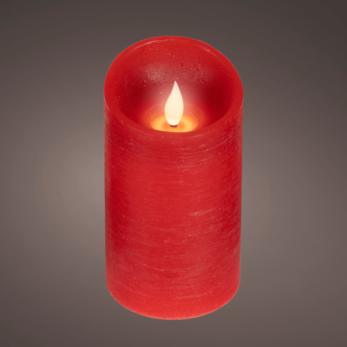 LED Realistic Waving Flame Candle Red 13.5cm - BATTERY LED CANDLES - Beattys of Loughrea