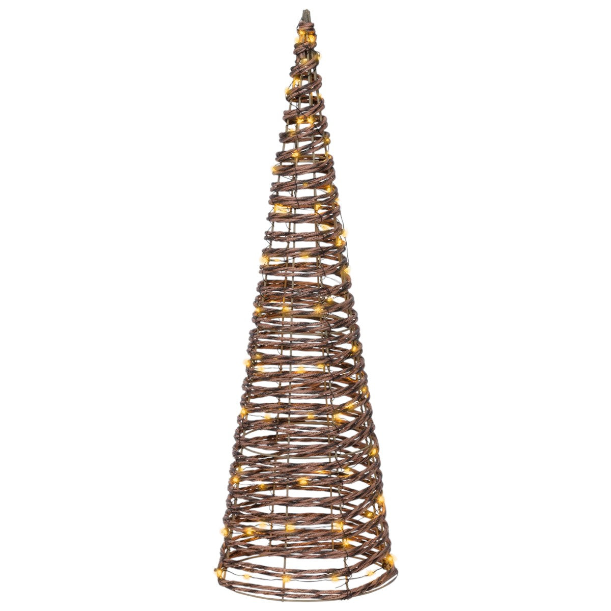 LED Weiden-Kegelbaumleuchte Klassisches Warm 60cm