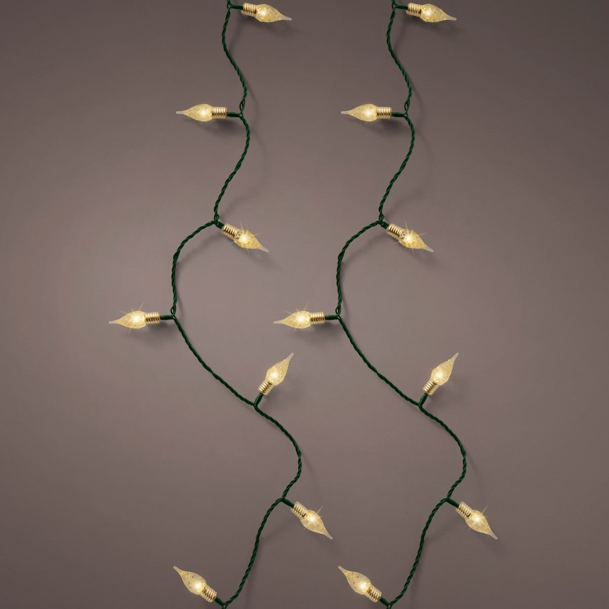 120 LED Vintage Style Twinkle String Lights Soft Gold 12m - XMAS LIGHTS LED - Beattys of Loughrea