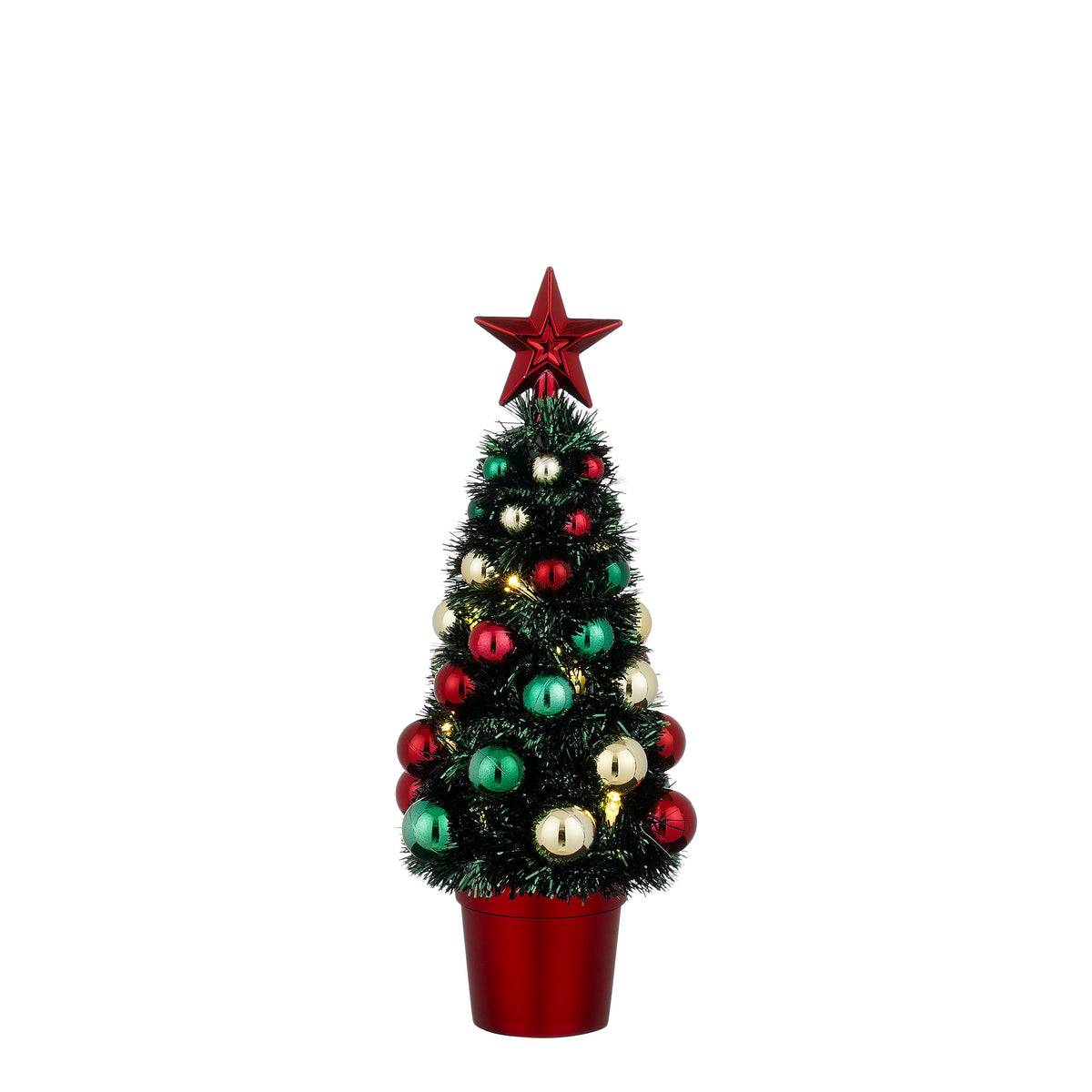 LED Mini Christmas Tree Battery Operated 29cm
