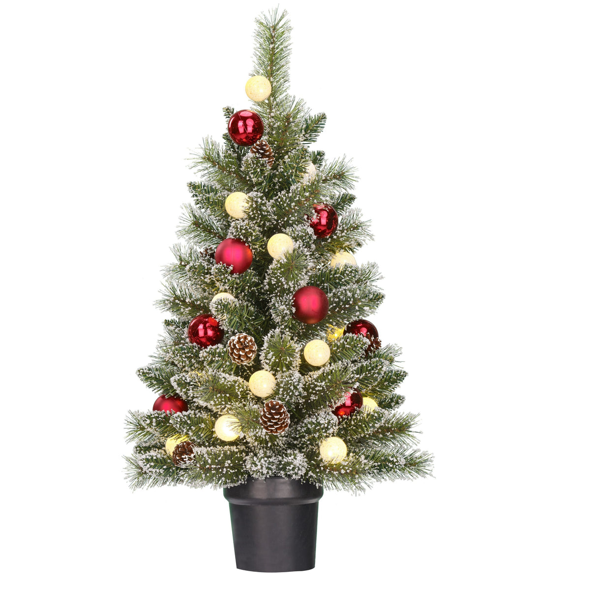 Kaprun LED Potted Christmas Tree Battery Operated 90cm