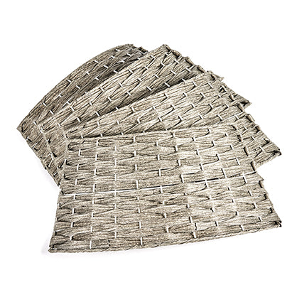 Premier Grey Rattan Effect Christmas Tree Skirt 65cm