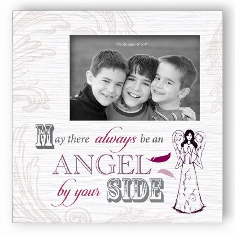 Art Deco Wood Photo Frame - Always An Angel