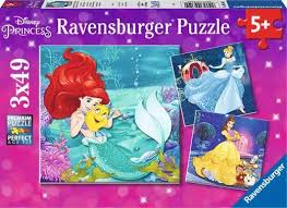 Princess Adventure 3X49 Piece Puzzle - Beattys of Loughrea | www.beattys.ie