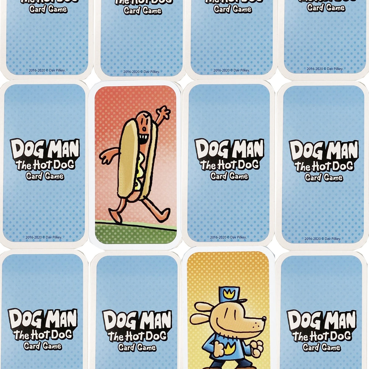 Dog Man The Hot Dog Card Game in a Tin