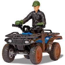 Siku 1:32 Quad Bike With Figure Farm Version