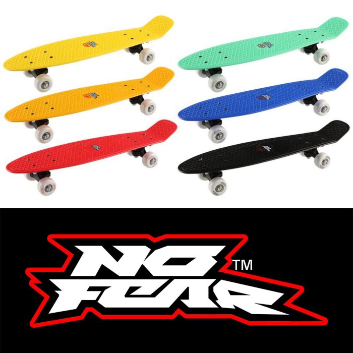 Skateboard 2X15X9Cm Pp/Pvc: No Fear Logo - SKATES/ROLLER BLADES/ACCESSORIES - Beattys of Loughrea