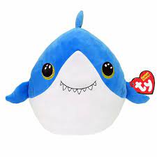 Finsley Shark Squishy Beanie 10In - Beattys of Loughrea | www.beattys.ie