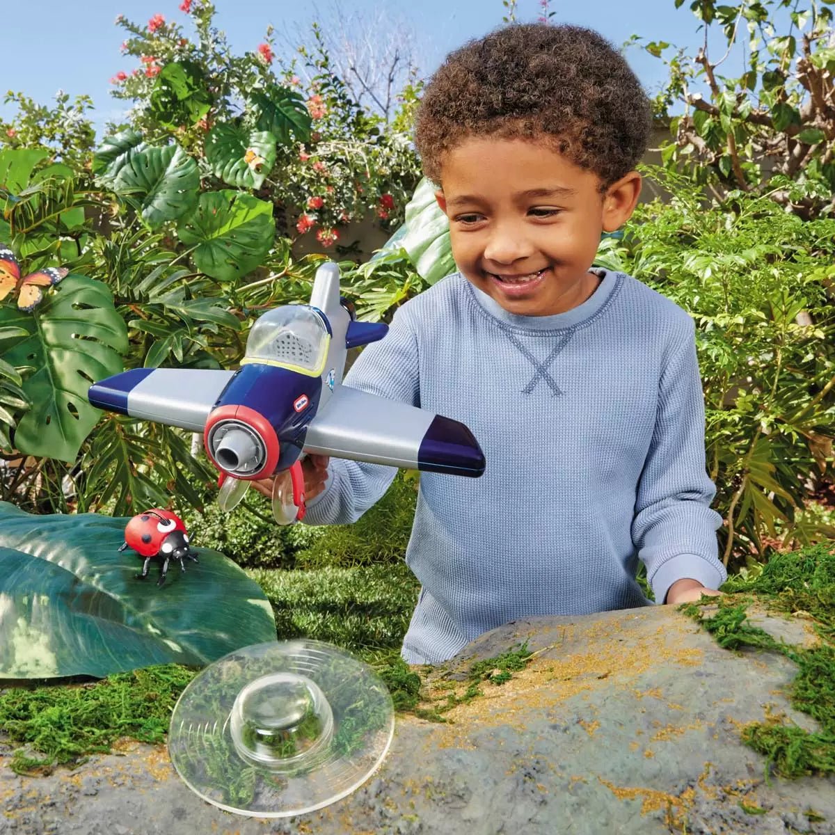 Little Tikes Big Adventures Bug Vacuum Airplane - FARMS/TRACTORS/BUILDING - Beattys of Loughrea
