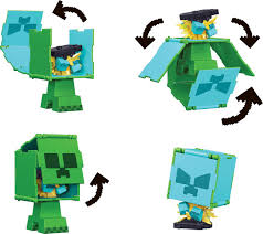 Minecraft Flippin Figures Assorted Styles - A/M, TRANSFORMERS - Beattys of Loughrea