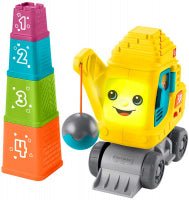 Fisher Price Stack Count Excavator - Beattys of Loughrea | www.beattys.ie