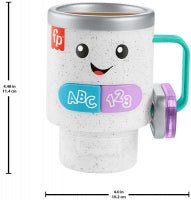 Fisher Price Wake Up & Learn Coffee Cup - BABY TOYS - Beattys of Loughrea