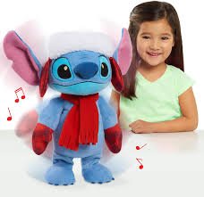 Stitch Holiday Feature Plush - SOFT TOYS - Beattys of Loughrea