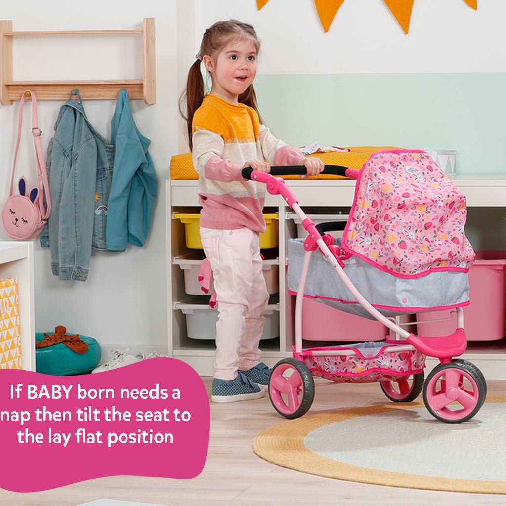Baby Born Deluxe Pram - DOLLS - FAMOSA/ZAPF - Beattys of Loughrea
