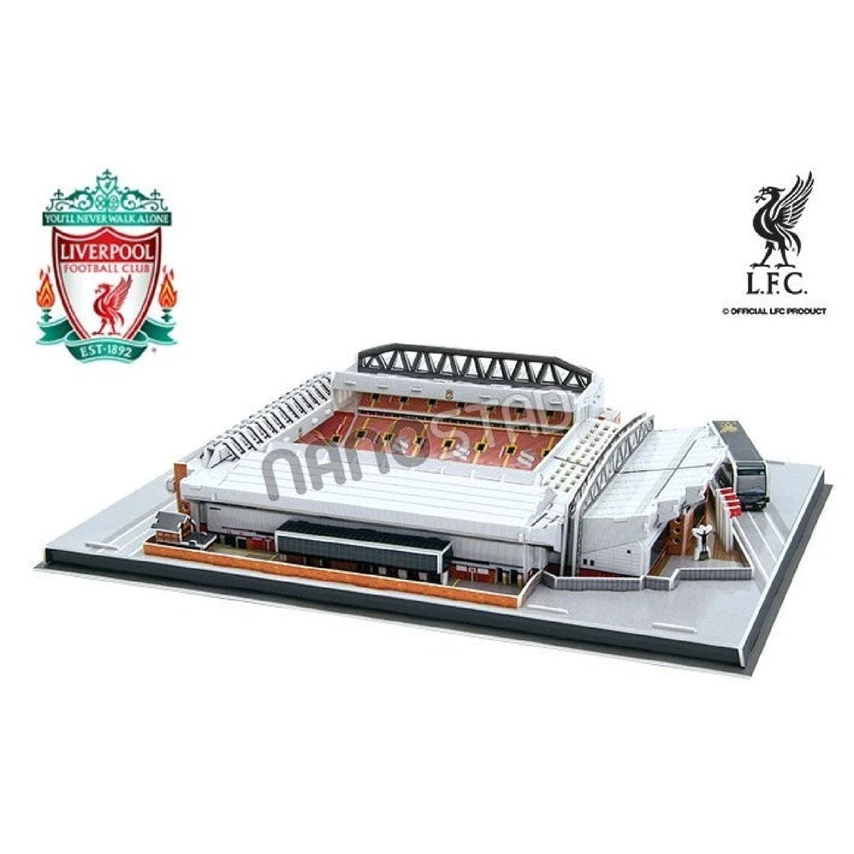 Liverpool FC Anfield 3D Stadium Puzzle, 2024 Edition