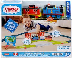 Talking Thomas & Brake Car Bruno Track Set - Beattys of Loughrea | www.beattys.ie