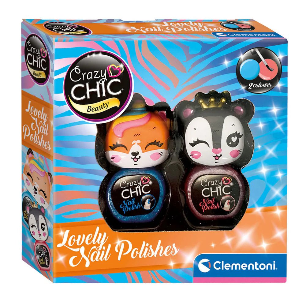 Crazy Chic Lovely Animals Nail Polish - Assorted Styles - JEWELLERY / HAIR ACCS - Beattys of Loughrea