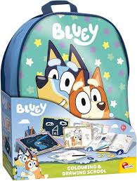 Bluey Colouring & Drawing Backpack - ART & CRAFT/MAGIC/AIRFIX - Beattys of Loughrea