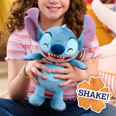 Stitch Crack Me Up Stitch Feature Plush - SOFT TOYS - Beattys of Loughrea