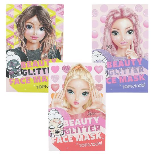 Topmodel Face Mask Glitter Beauty And Me - JEWELLERY / HAIR ACCS - Beattys of Loughrea