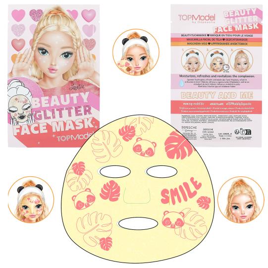 Topmodel Face Mask Glitter Beauty And Me - JEWELLERY / HAIR ACCS - Beattys of Loughrea