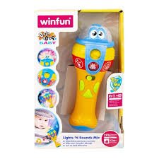 Lights & Sounds Microphone - BABY TOYS - Beattys of Loughrea