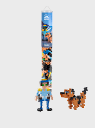 Plus - Plus Police 100 Pcs Tube - CONSTRUCTION - LEGO/KNEX ETC - Beattys of Loughrea