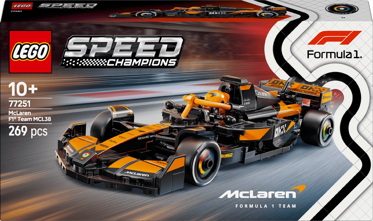 Lego 77251 McLaren F1 Team MCL38 Race Car - CONSTRUCTION - LEGO/KNEX ETC - Beattys of Loughrea