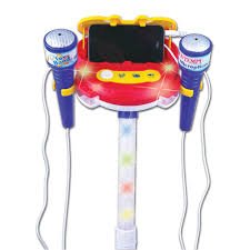 Bontempi Stage Microphone With 2 Microphones - MUSICAL INSTRUMENTS - Beattys of Loughrea