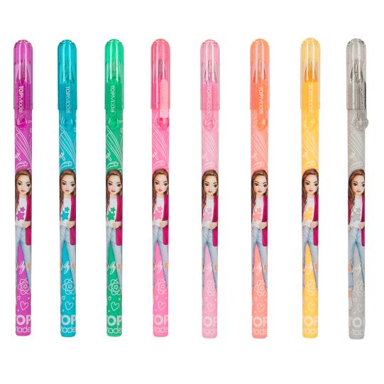 Topmodel Rainbow Glitter Gel Pen Set - ART & CRAFT/MAGIC/AIRFIX - Beattys of Loughrea