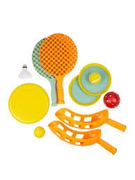 5 In 1 Multiplay (Bat & Ball, Catch A Ball, Scoop & Toss, Frisbee) - SWINGS/SLIDE OUTDOOR GAMES - Beattys of Loughrea