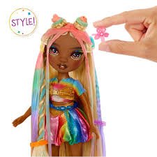 Rainbow High Hair Chalk & Style Doll Meline (Gold) - DOLLS - Beattys of Loughrea