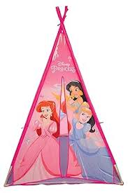 Disney Princess Tepee Tent - PLAYSUITS POP UP/BLOW UP BEDS - Beattys of Loughrea