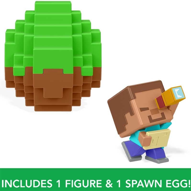 Minecraft Mini Mode Spawn Egg Assorted Styles - A/M, TRANSFORMERS - Beattys of Loughrea