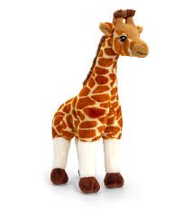 30cm Eco Plush Giraffe - SOFT TOYS - Beattys of Loughrea