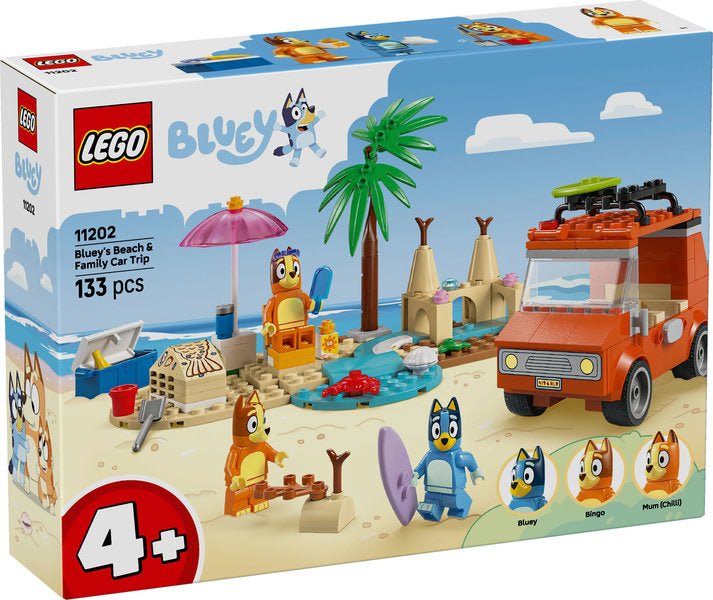 Lego 11202 Bluey's Beach & Family Car Trip - CONSTRUCTION - LEGO/KNEX ETC - Beattys of Loughrea