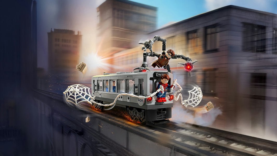 Lego 76321 Spider - Man vs. Doc Ock Subway Train Scene - CONSTRUCTION - LEGO/KNEX ETC - Beattys of Loughrea