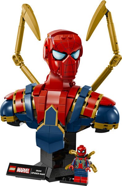 Lego 76326 Iron Spider - Man Bust - CONSTRUCTION - LEGO/KNEX ETC - Beattys of Loughrea
