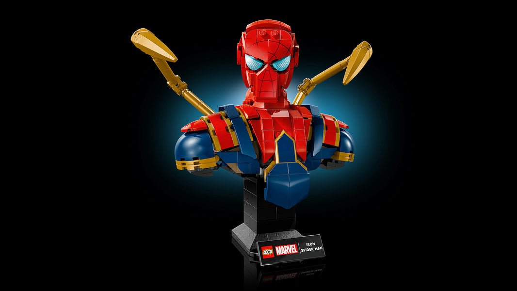 Lego 76326 Iron Spider - Man Bust - CONSTRUCTION - LEGO/KNEX ETC - Beattys of Loughrea