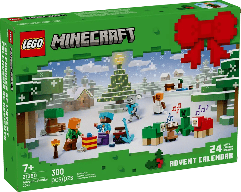 Lego Minecraft Advent Calendar 2025 - CONSTRUCTION - LEGO/KNEX ETC - Beattys of Loughrea