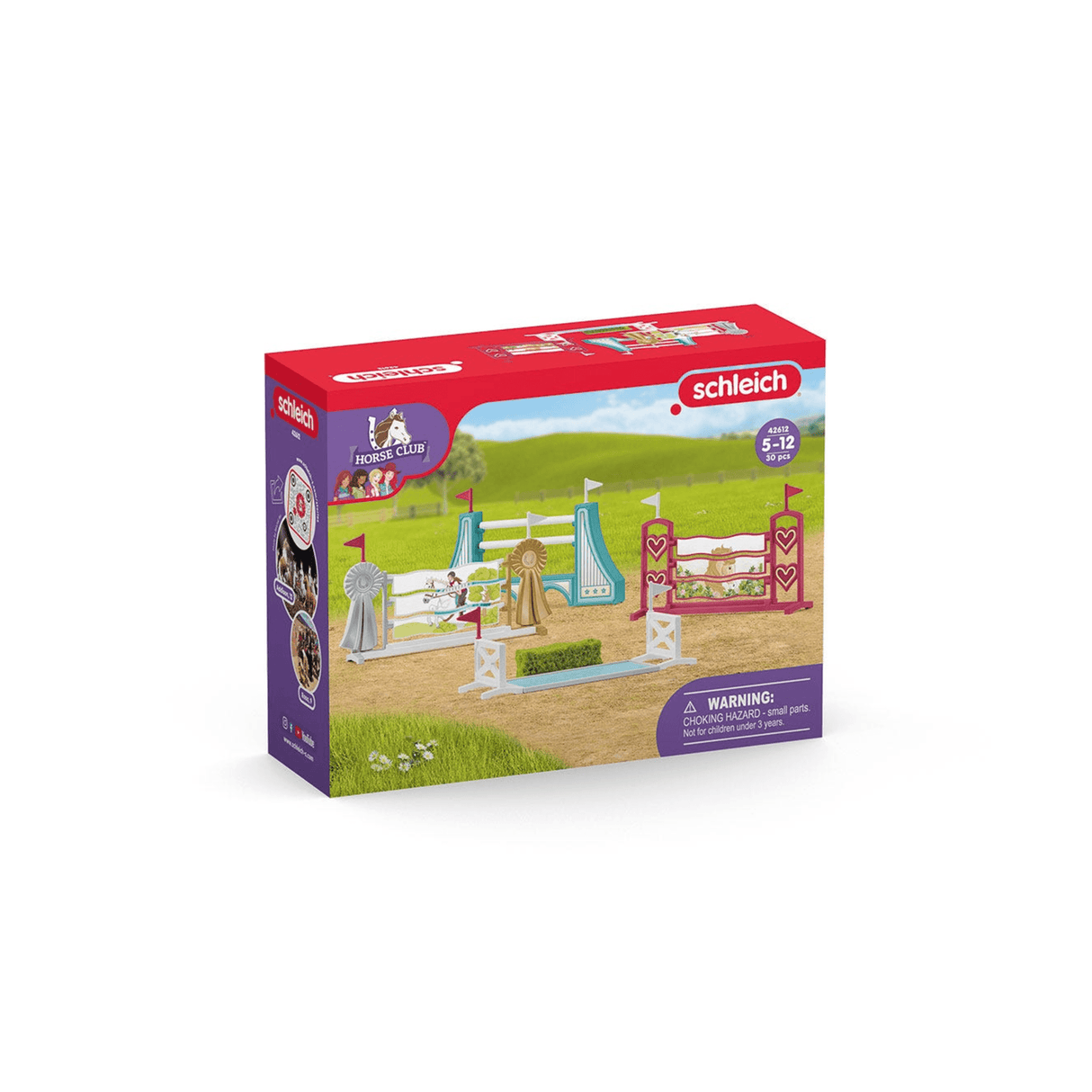 Schleich Horse Obstacle Course Accessories 42612 - FARMS/TRACTORS/BUILDING - Beattys of Loughrea