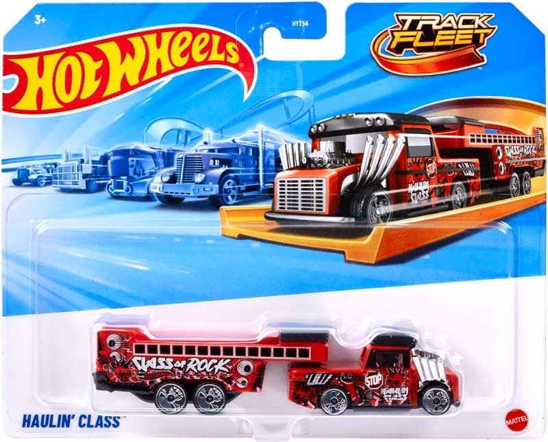 Hot Wheels Track Fleet Vehicles Assorted Styles - CARS/GARAGE/TRAINS - Beattys of Loughrea