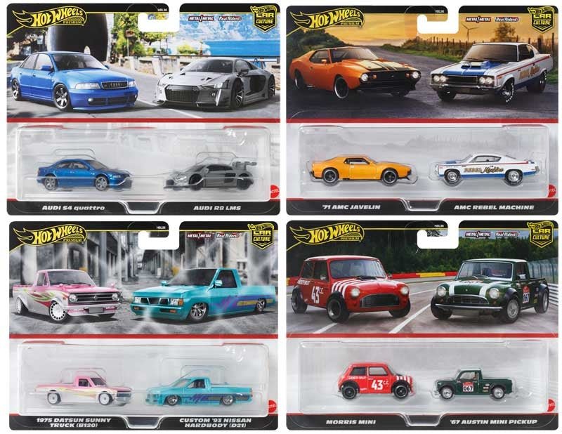 Hot Wheels Premium Car Culture 2Pk Assorted Styles - CARS/GARAGE/TRAINS - Beattys of Loughrea