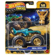 Hot Wheels Monster Trucks 1:64 Bigfoot Trophy Champions Singles Assorted Styles - CARS/GARAGE/TRAINS - Beattys of Loughrea