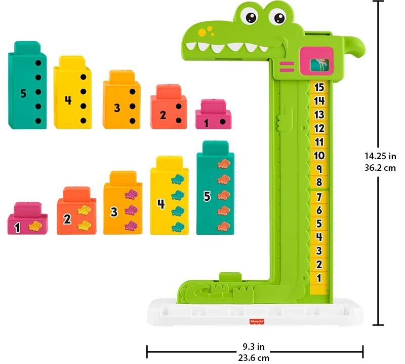 Adding Tower Alligator - BABY TOYS - Beattys of Loughrea