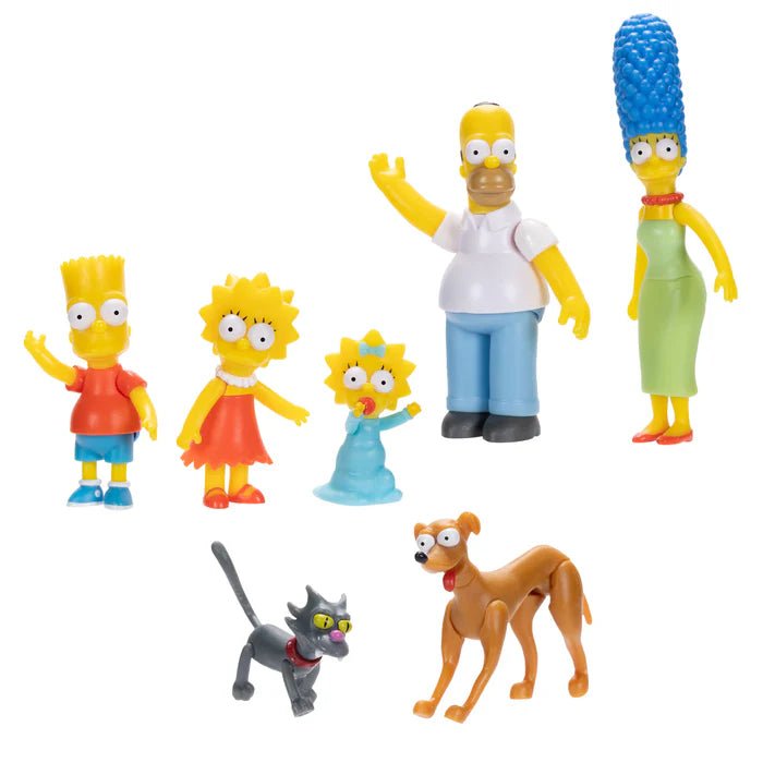The Simpsons 2.5" Scale Family Multipack - A/M, TRANSFORMERS - Beattys of Loughrea